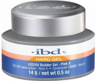 IBD IBD_Hard Builder Gel LED/UV stavební gel Pink II 14g