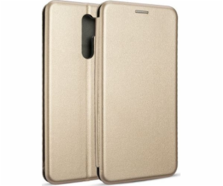 Pouzdro Book Magnetic Xiaomi Redmi 9 zlaté/zlaté