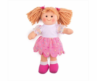 Panenka Bigjigs Toys látková Darcie 28 cm