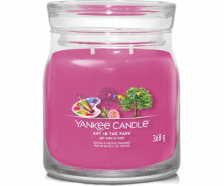 Svíčka ve skleněné dóze Yankee Candle, Umění v parku, 368 g