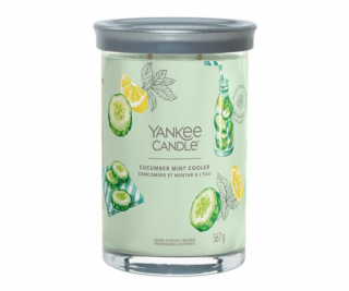 Svíčka ve skleněném válci Yankee Candle, Okurková limonád...