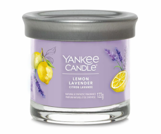 Svíčka ve skleněném válci Yankee Candle, Citrón a levandu...