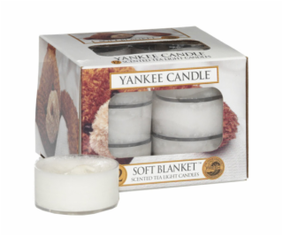 Svíčky čajové Yankee Candle, Jemná přikrývka, 12 ks