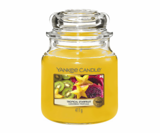 Svíčka ve skleněné dóze Yankee Candle, Tropická karambola...