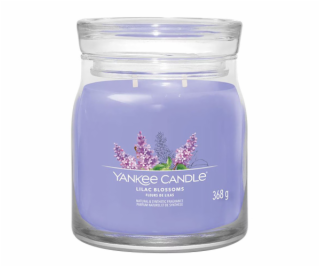 Svíčka ve skleněné dóze Yankee Candle, Šeříkové květy, 368 g