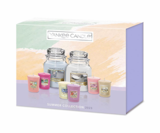 Dárková sada svíček Yankee Candle, 6 x 49 g, 2 x 410 g