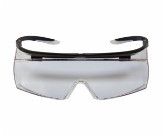 uvex super f OTG spectacles black/clear