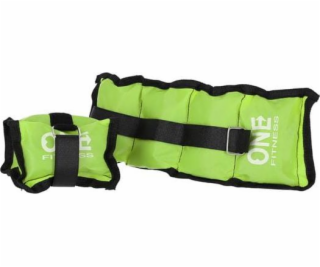 One Fitness WW02 GREEN WEIGHTS 2 x 1,5 KG ONE FITNESS