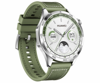 HUAWEI Watch GT4 (46mm) edelstahl/grün