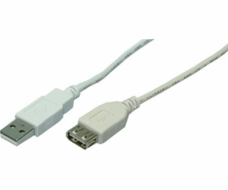 LogiLink USB kabel LogiLink USB kabel, USB 2.0, samec/samice