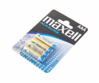 Baterie Maxell Alkaline LR03 (AAA), 4ks, blistr