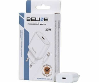 Nabíječka Beline 30W GaN USB-C síťová nabíječka + lightni...