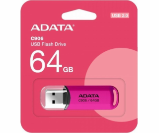 Pendrive C906 64GB USB2.0 růžový