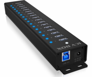  Hub IB-HUB1717 16+1 port USB HUB, 16x USB + 1x USB pro n...