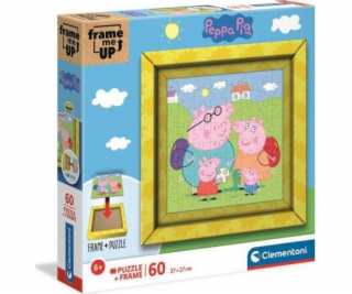 Puzzle 60 dielikov Frame Me Up Peppa Pig