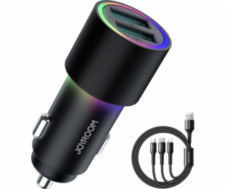 Nabíjačka Joyroom Joyroom 2 x USB Car Charger s 24W podsv...