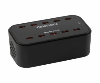 Century MULTIPOWER 10-fold USB Charger 100-240V 100W IP20