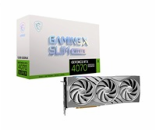 MSI VGA NVIDIA GeForce RTX 4070 SUPER 12G GAMING X SLIM W...