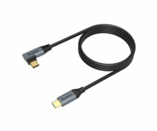 AKASA kabel USB-C 240Mbps, 100W PD, 90°