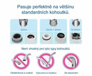 Brita OnTap Pro V-MF vodní filtrační systém, kohoutkový f...