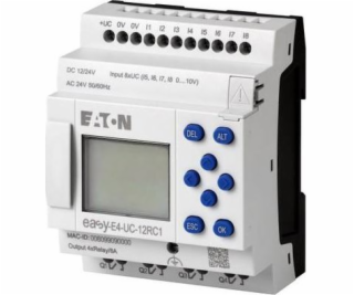 Eaton easyE4 programovatelné relé 230VAC/DC 8DI 4DO-R EAS...