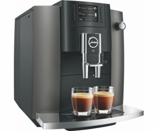 Espresso kávovar Jura JURA E6 Dark Inox (EC).