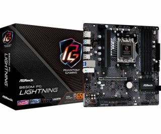 Základní deska ASRock ASRock B650M PG Lightning AM5 mATX ...