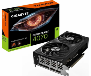 Grafická karta Gigabyte GeForce RTX 4070 Windforce 2X OC ...