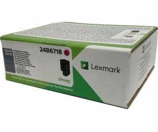 Originální toner Lexmark 24B6718 Purpurová (24B6718)