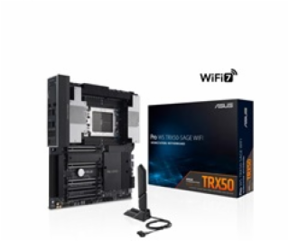 ASUS MB Sc sTR5 Pro WS TRX50-SAGE WIFI, AMD TRX50, 4xDDR5...