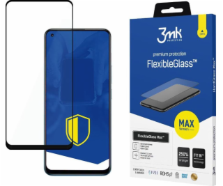 3mk hybridní sklo FlexibleGlass Max pro Realme 8 Pro, černá