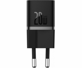 Baseus Rychlonabíječka do sítě GaN5 Mini 20W EU černá