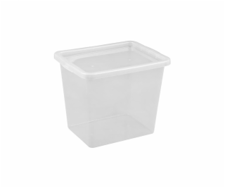 Úložný box OKKO BASIC BOX, 31 l, průhledný, 33×42,5×34,7 cm