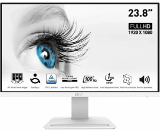 MSI monitor PRO MP243XW, 23,8  IPS/1920 x 1080 FHD/100Hz/...