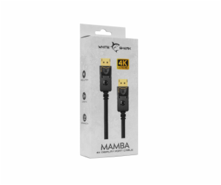 White Shark MAMBA cable DP-DP M/M 2m 4K@60Hz