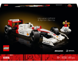 LEGO 10330 Icons McLaren MP4/4 & Ayrton Senna, stavebnice