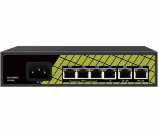 Switch Conexpro GNT-P9206EA 2x LAN, 4x LAN s PoE, 60W