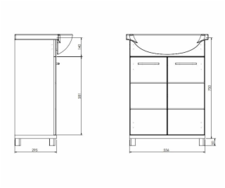 SPINTEL PASTATOM BARI D60 BÍLÁ/MED