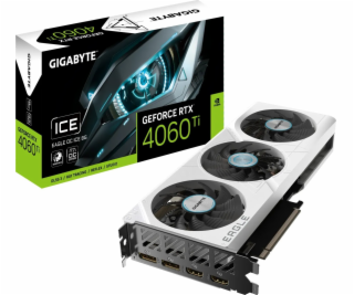 GIGABYTE GeForce RTX 4060 Ti EAGLE OC ICE 8G, grafická karta