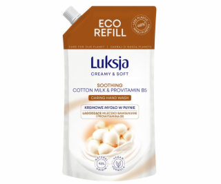 Tekuté mýdlo LUKSJA COTTON MILK & B5, doplněk, 400 ml