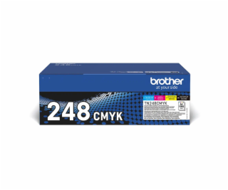 Brother - TN248VAL, toner sada CMYK (4x1000 stran)