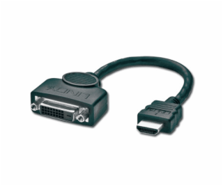 Lindy HDMI - DVI-D AV adaptér čierny (41227)