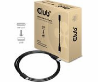 USB Club 3D kábel USB-A – USB-C 1 m čierny (CAC-1523)