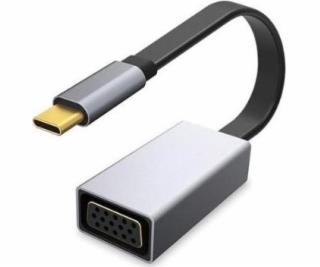 Platinet USB-C - VGA USB adaptér strieborný (PMMA9089)