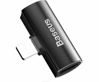 Baseus L46 Lightning - Lightning x2 USB adaptér čierny (B...