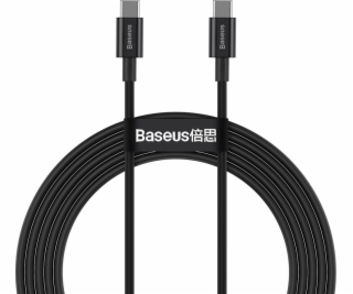 Baseus USB-C - USB-C USB kábel 2 m čierny (BSU2850BLK)