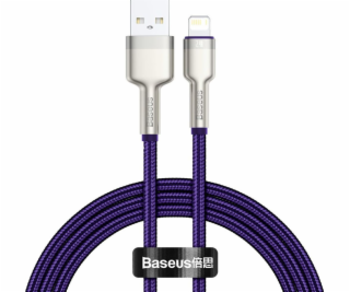 Baseus USB-A - Lightning kábel 1 m fialový (baseus_202103...