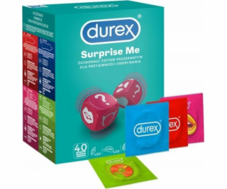 Durex DUREX_Suprise Me mix 40 ks