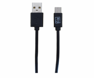 USB 2GO USB-A - USB-C kábel 1 m čierny (795782)