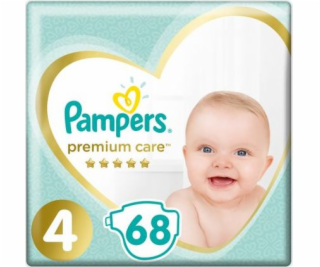 Plienky Pampers Premium Care 4, 9-14 kg, 68 ks.